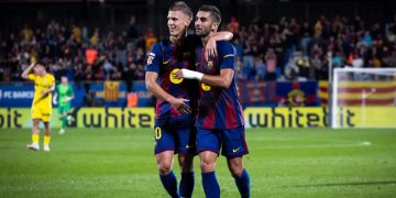 Dani Olmo et Ferran Torres (à d.)